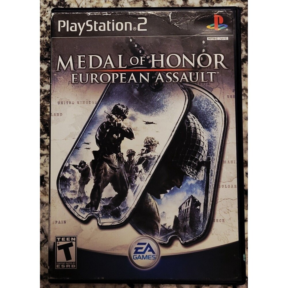 Medal of Honor European Assault PS2 PlayStation 2 Complete  - 1 Year Warranty ..